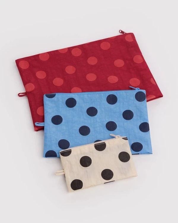 BAGGU Go Pouch Set - Recycled - Plastic Freedom