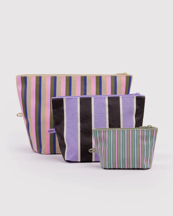 BAGGU Go Pouch Set - Recycled - Plastic Freedom