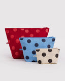 BAGGU Go Pouch Set - Recycled - Plastic Freedom