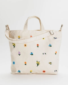 BAGGU Horizontal Zip Duck Bag - Recycled Cotton - Plastic Freedom