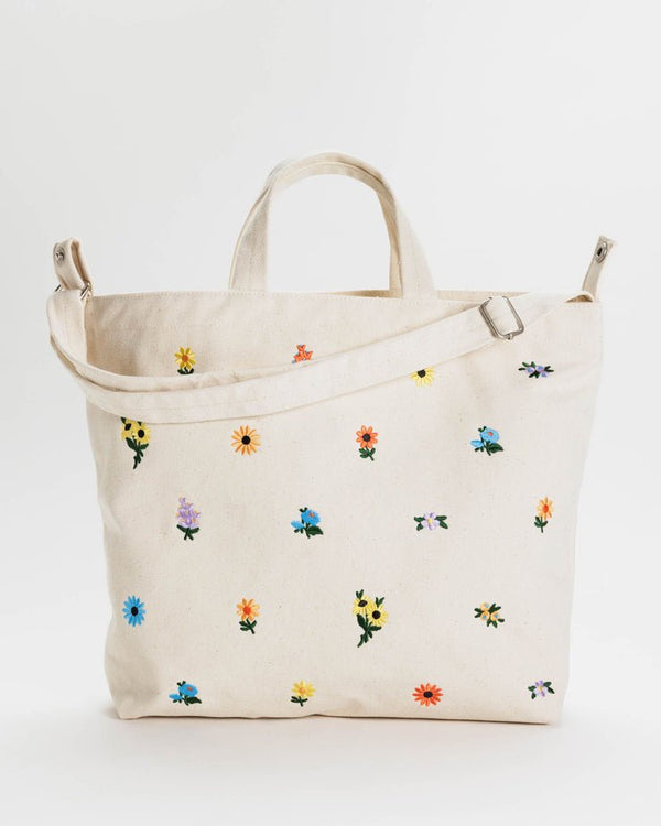 BAGGU Horizontal Zip Duck Bag - Recycled Cotton - Plastic Freedom