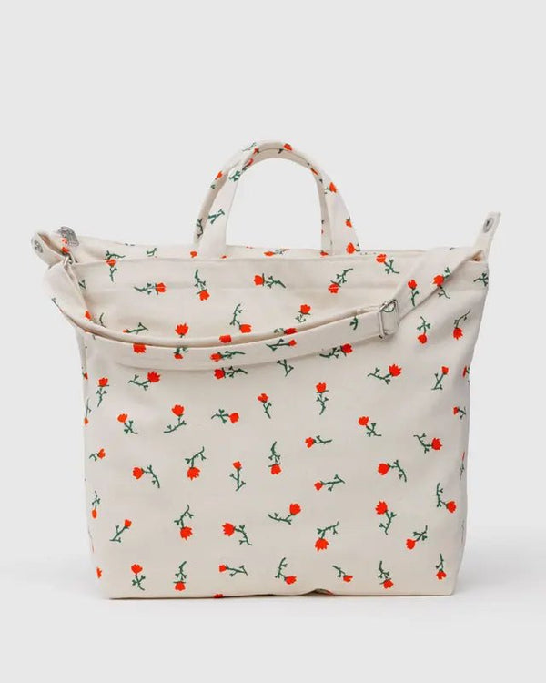 BAGGU Horizontal Zip Duck Bag - Recycled Cotton - Plastic Freedom