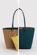 BAGGU Large Reversible Tote Bag - Recycled - Plastic Freedom