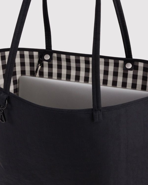 BAGGU Large Reversible Tote Bag - Recycled - Plastic Freedom