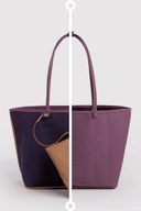 BAGGU Large Reversible Tote Bag - Recycled - Plastic Freedom
