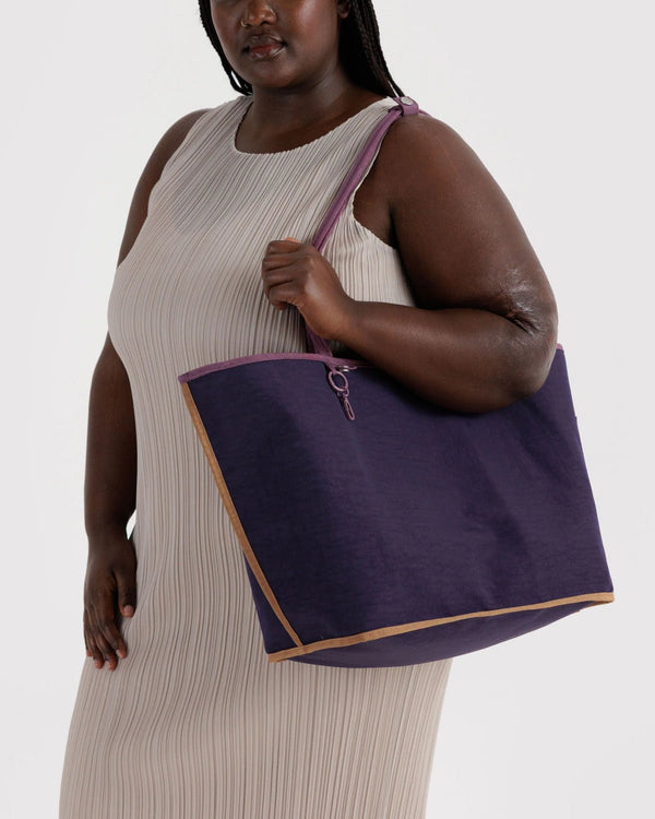 BAGGU Large Reversible Tote Bag - Recycled - Plastic Freedom
