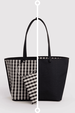 BAGGU Large Reversible Tote Bag - Recycled - Plastic Freedom