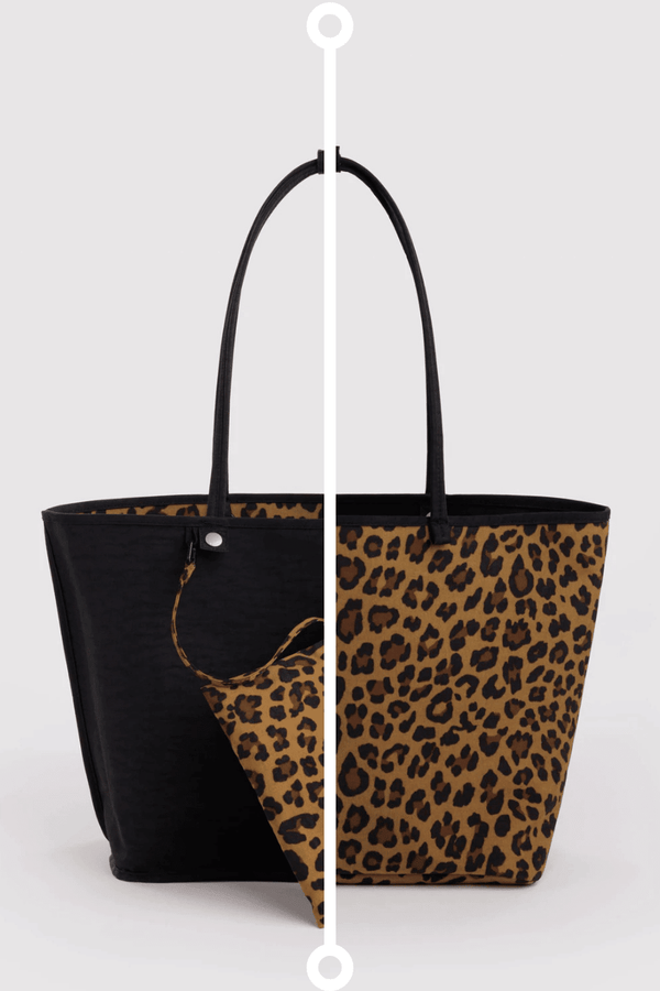 BAGGU Large Reversible Tote Bag - Recycled - Plastic Freedom
