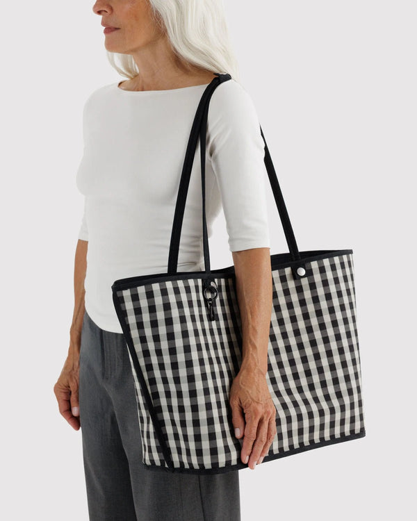 BAGGU Large Reversible Tote Bag - Recycled - Plastic Freedom