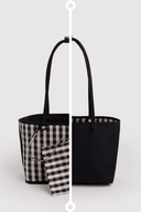 BAGGU Medium Reversible Tote Bag - Recycled - Plastic Freedom