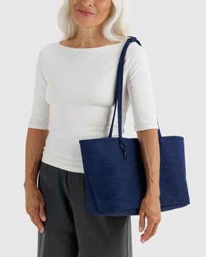 BAGGU Medium Reversible Tote Bag - Recycled - Plastic Freedom