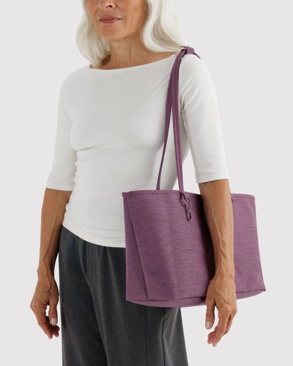 BAGGU Medium Reversible Tote Bag - Recycled - Plastic Freedom