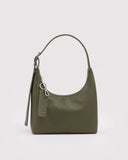 BAGGU Mini Shoulder Bag - Recycled Leather - Plastic Freedom