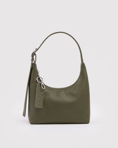 BAGGU Mini Shoulder Bag - Recycled Leather - Plastic Freedom