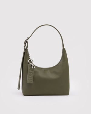 BAGGU Mini Shoulder Bag - Recycled Leather - Plastic Freedom
