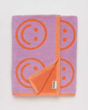 BAGGU Organic Cotton Bath Towel - Plastic Freedom