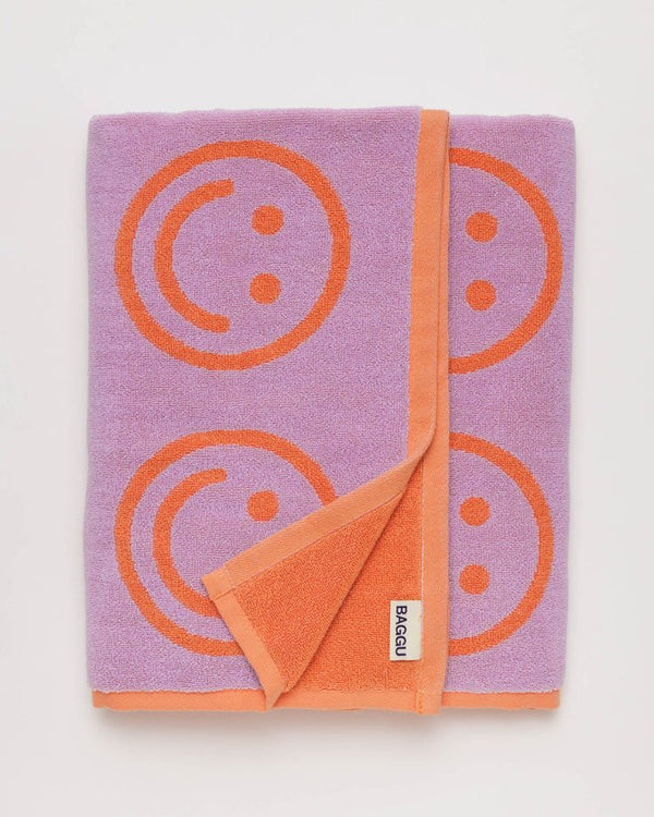 BAGGU Organic Cotton Bath Towel - Plastic Freedom