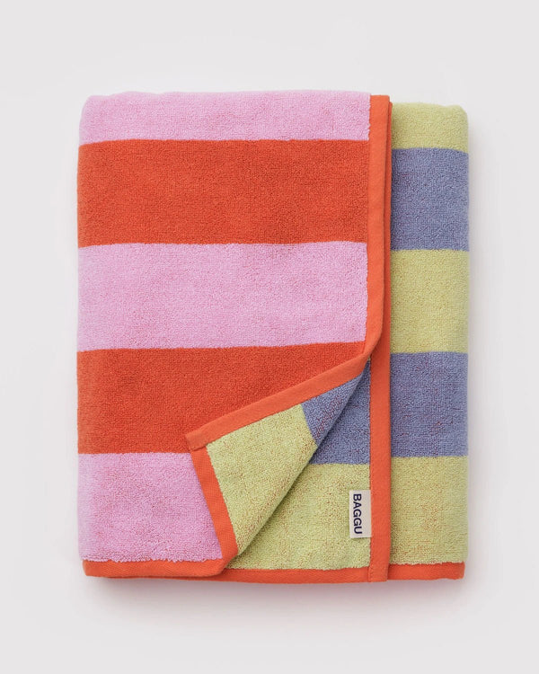 BAGGU Organic Cotton Bath Towel - Plastic Freedom