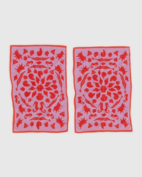 BAGGU Organic Cotton Hand Towel x2 Pack - Plastic Freedom