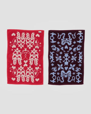 BAGGU Organic Cotton Hand Towel x2 Pack - Plastic Freedom