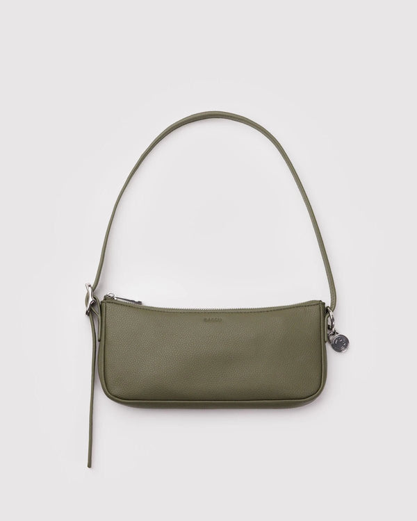 BAGGU Pochette Bag - Recycled Leather - Plastic Freedom