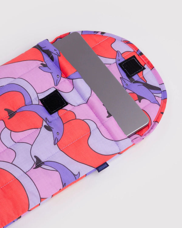 BAGGU Puffy Laptop Sleeve 13" - Recycled - Plastic Freedom