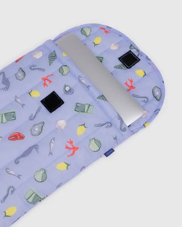 BAGGU Puffy Laptop Sleeve 13" - Recycled - Plastic Freedom