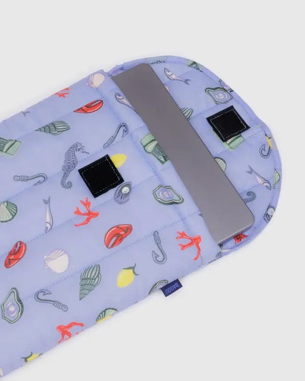 BAGGU Puffy Laptop Sleeve 13" - Recycled - Plastic Freedom