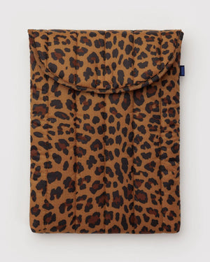 BAGGU Puffy Laptop Sleeve 16" - Early Access - Leopard