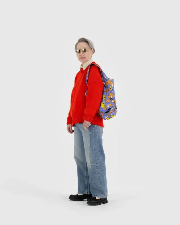 BAGGU Reusable Packable Recycled Bag - Pumpkin Patch - Plastic Freedom