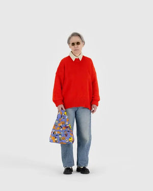 BAGGU Reusable Packable Recycled Bag - Pumpkin Patch - Plastic Freedom