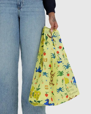 BAGGU Reusable Packable Recycled Bag - Standard - Plastic Freedom