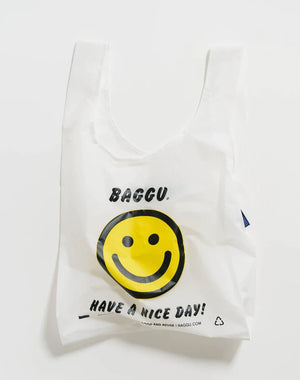 BAGGU Reusable Packable Recycled Bag - Standard - Plastic Freedom