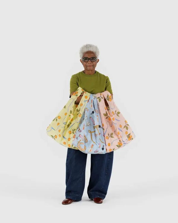 BAGGU Reusable Recycled Bags - x3 Pack - Plastic Freedom