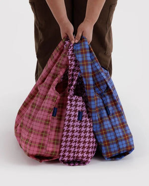 BAGGU Reusable Recycled Bags - x3 Pack - Plastic Freedom