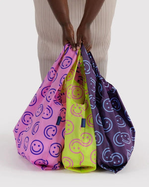BAGGU Reusable Recycled Bags - x3 Pack - Plastic Freedom