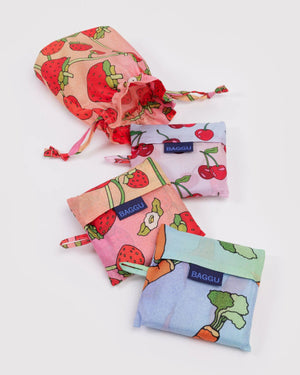 BAGGU Reusable Recycled Bags - x3 Pack - Plastic Freedom