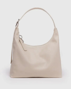 BAGGU Shoulder Bag - Recycled Leather - Plastic Freedom