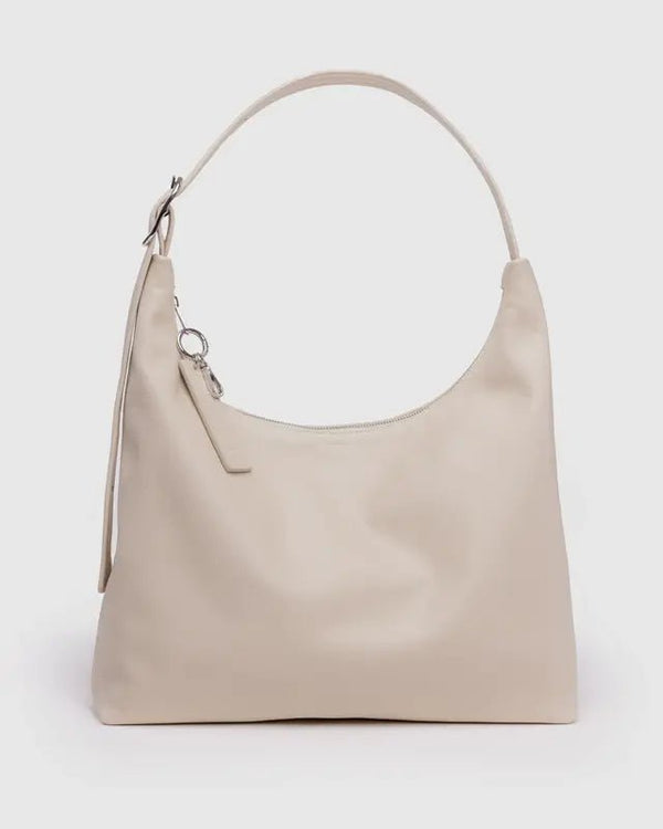 BAGGU Shoulder Bag - Recycled Leather - Plastic Freedom