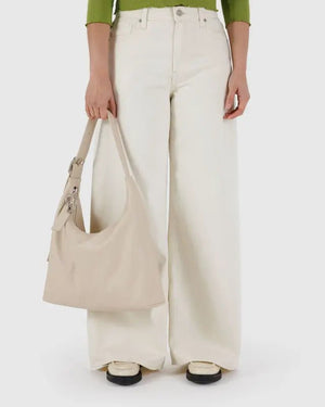 BAGGU Shoulder Bag - Recycled Leather - Plastic Freedom