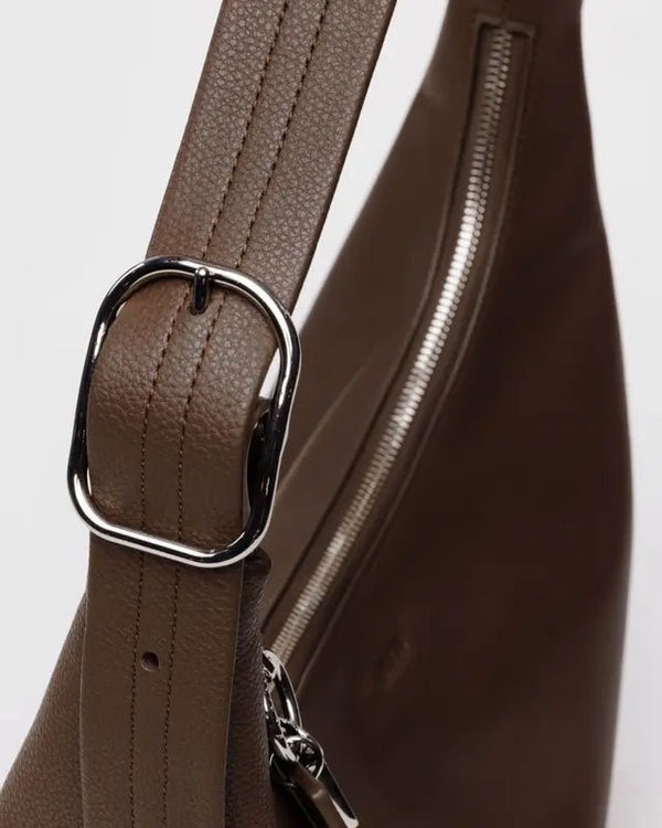BAGGU Shoulder Bag - Recycled Leather - Plastic Freedom