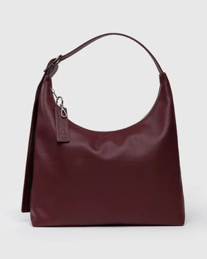 BAGGU Shoulder Bag - Recycled Leather - Plastic Freedom