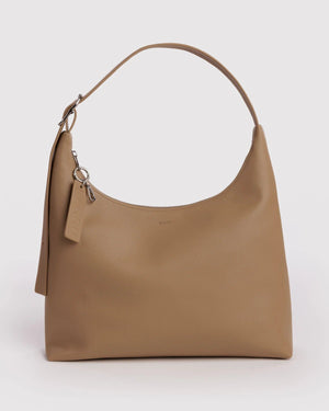 BAGGU Shoulder Bag - Recycled Leather - Plastic Freedom