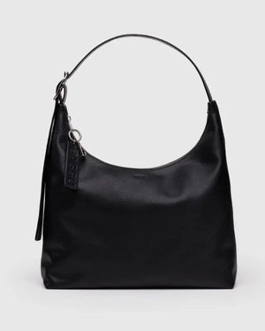 BAGGU Shoulder Bag - Recycled Leather - Plastic Freedom