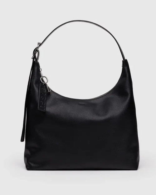 BAGGU Shoulder Bag - Recycled Leather - Plastic Freedom