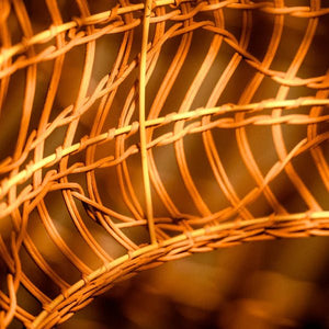 Bam & Bloom Airweave Rattan Pendant - Plastic Freedom