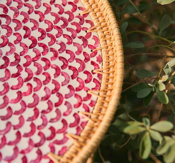 Bam & Bloom Rattan Side Table - Karoo - Plastic Freedom