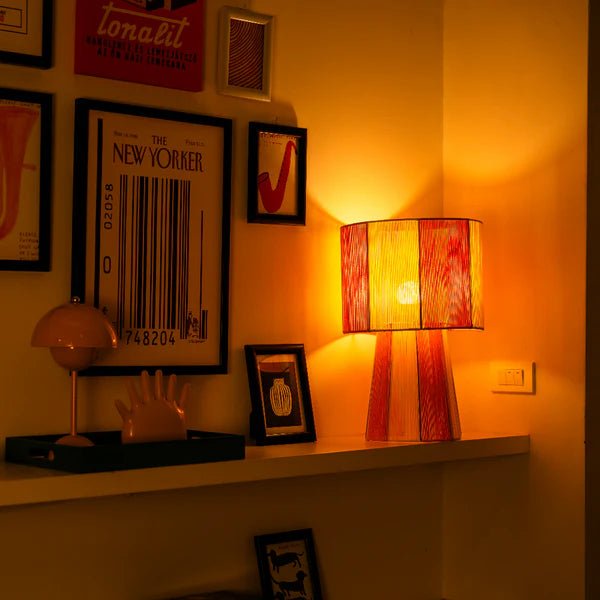 Bam & Bloom Standing Lamp - Pink Noise - Plastic Freedom