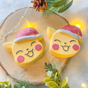Bathe Enchanted Bath Bomb - Festive Pikachu - Plastic Freedom