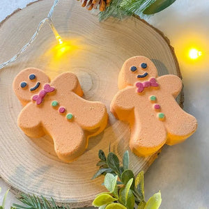 Bathe Enchanted Bath Bomb - Gingerbread Man - Plastic Freedom